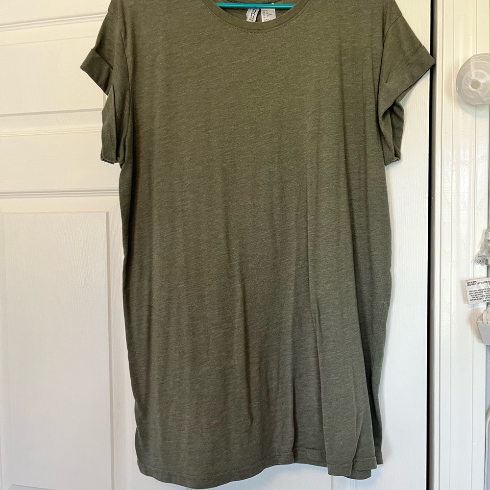Olive Green Women's Top